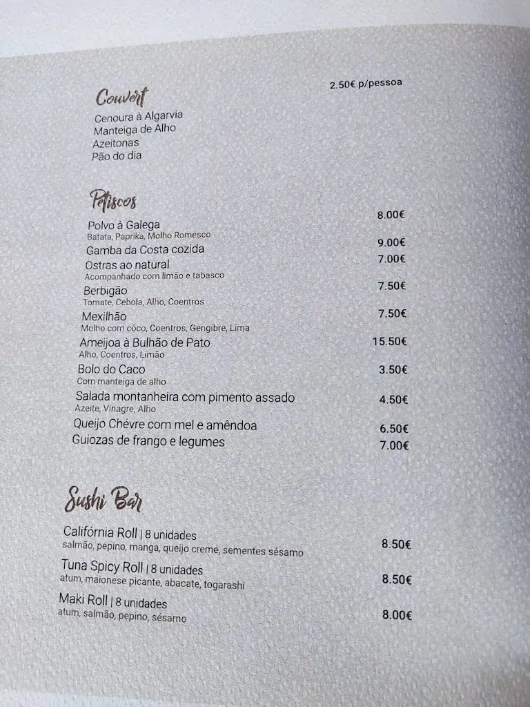 Menu_The Owl - Restaurante & Cocktail Bar_São Brás de Alportel_image_3
