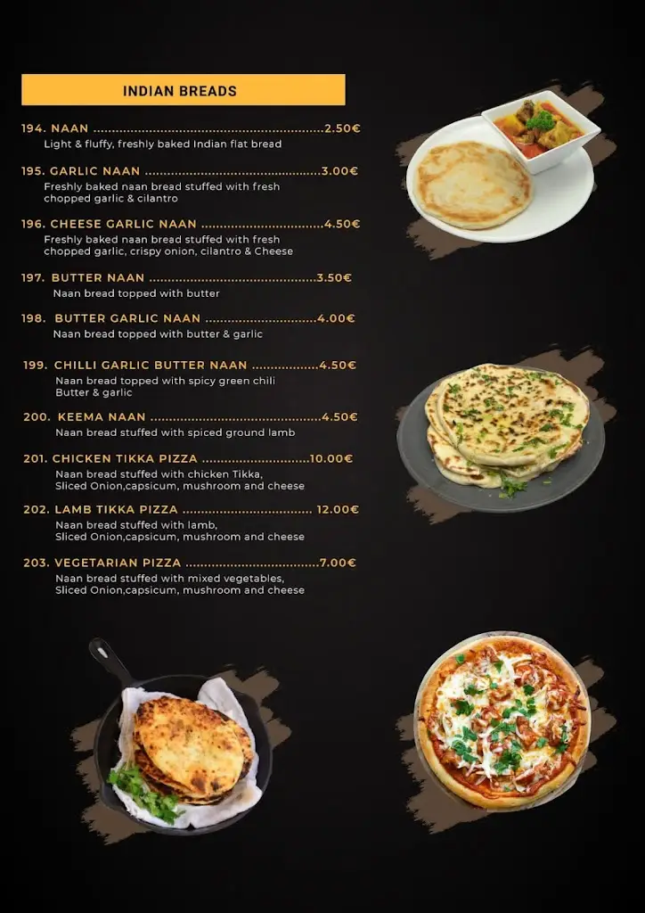 Menu_Maharaja Indian Restaurant_São Brás de Alportel_immagine_3