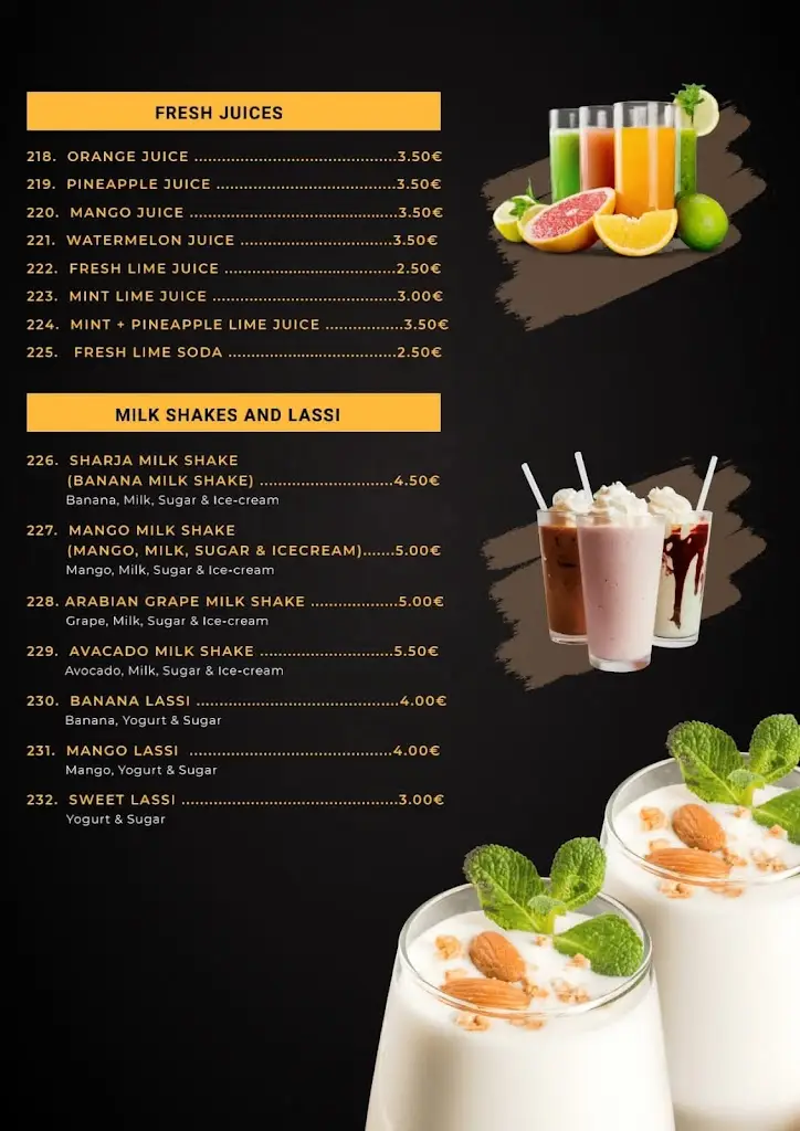 Menu_Maharaja Indian Restaurant_São Brás de Alportel_immagine_4