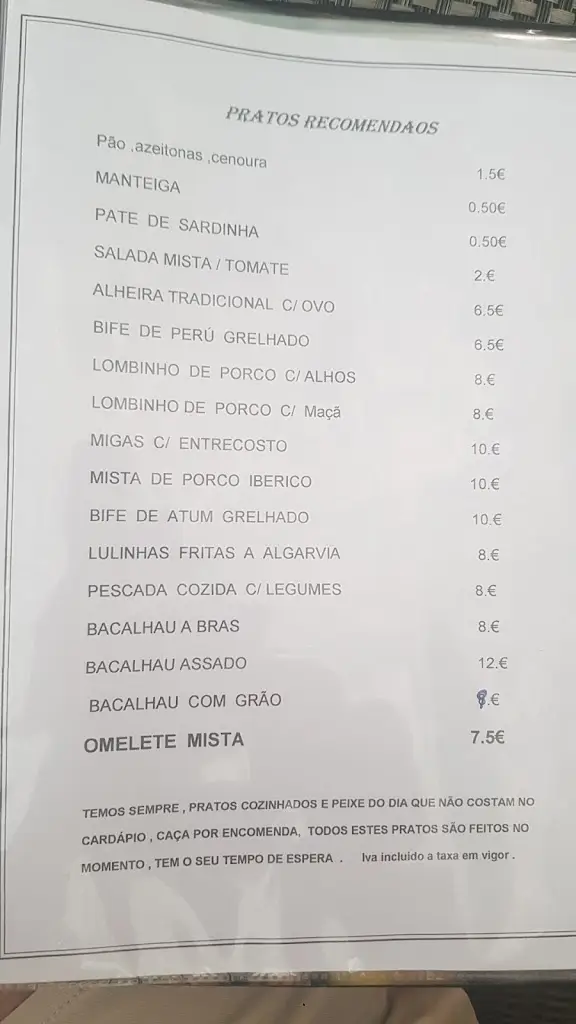 Menu_Iguarias da serra_São Brás de Alportel_immagine_2