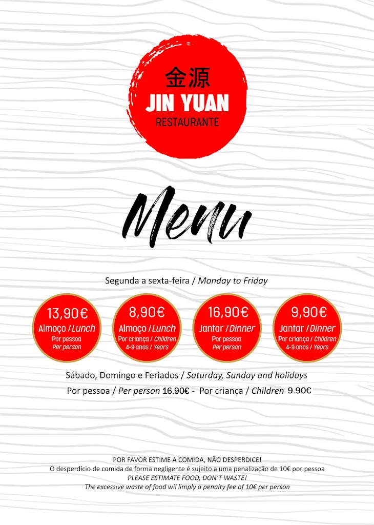 Menu_Jin Yuan_São Brás de Alportel_immagine_2