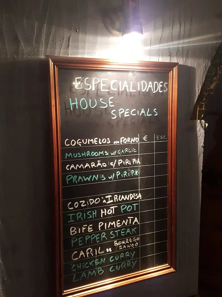 Menu_Irish Sea_São Brás de Alportel_immagine_2