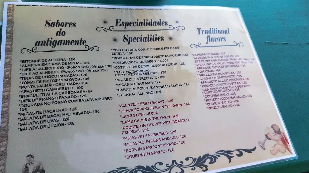 Menu_Restaurante Tachinho da Avó Luísa_São Brás de Alportel_immagine_1