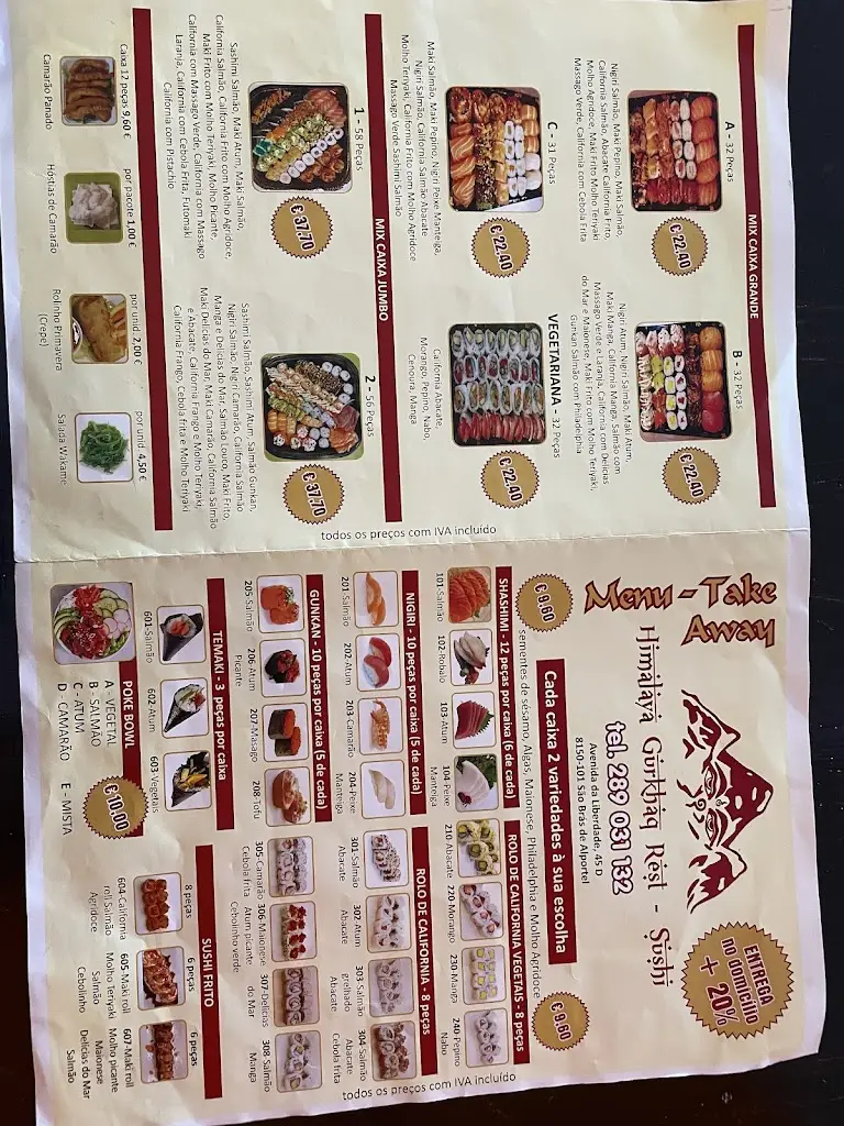 Menu_Himalaya Gurkha Restaurante & sushi_São Brás de Alportel_imagen_1