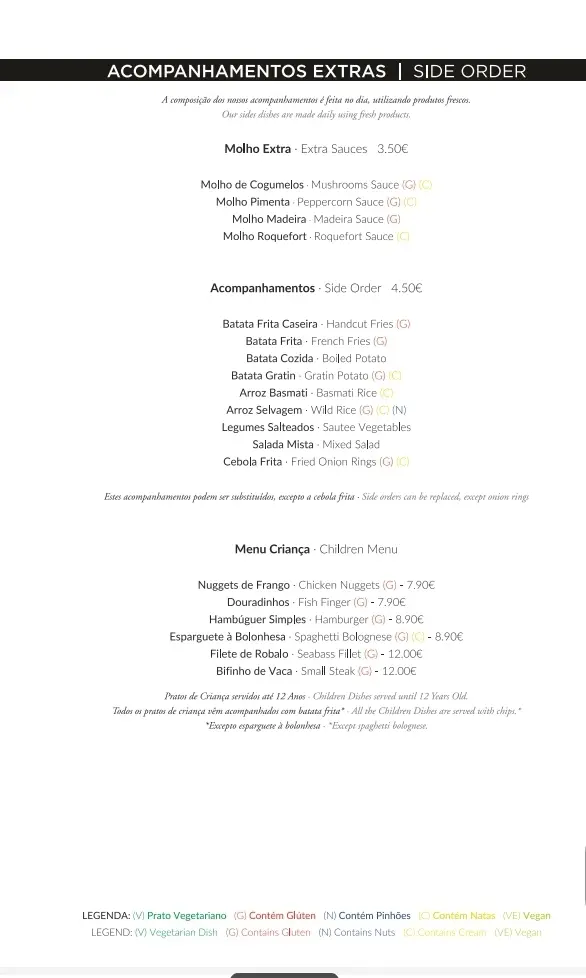 Menu_Haven restaurante_Vilamoura_immagine_4