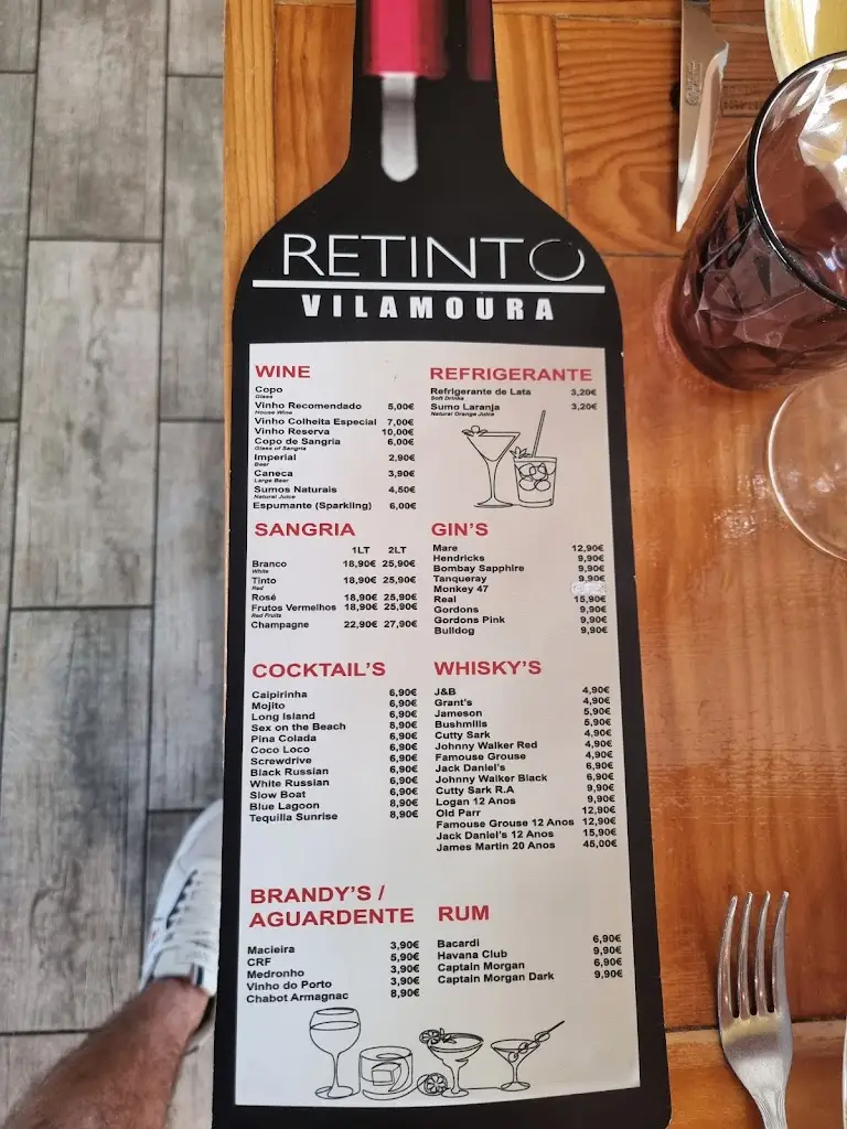 Menu_Retinto Rodízio & Wine, Vilamoura_Vilamoura_immagine_3