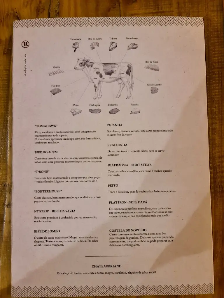 Menu_Rare steakhouse_Vilamoura_immagine_4