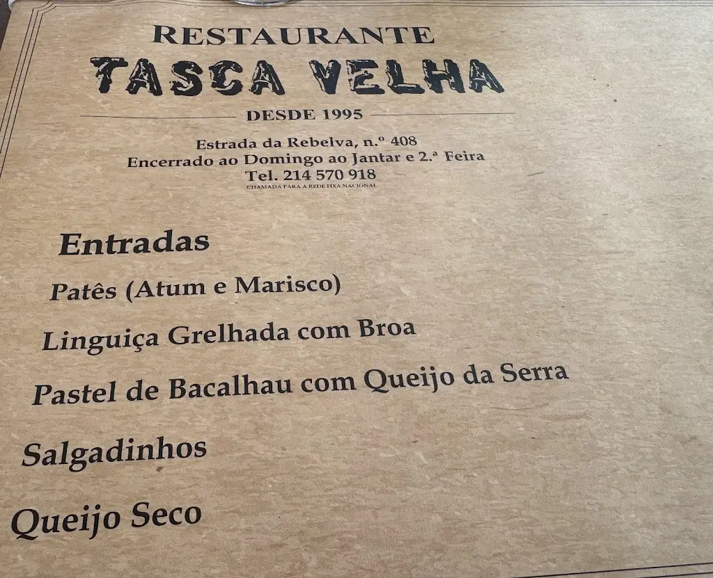 Menu_Tasca Velha_Aldeia Velha_immagine_3