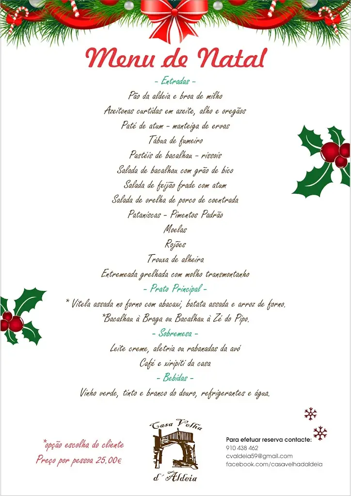 Menu_Restaurante Casa Velha D´Aldeia_Aldeia Velha_immagine_2