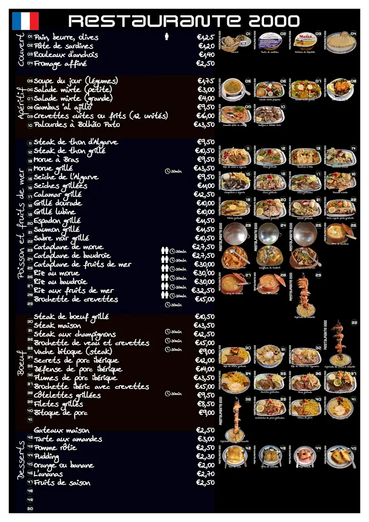 Menu_Restaurante 2000_Vila Real de Santo António_immagine_4