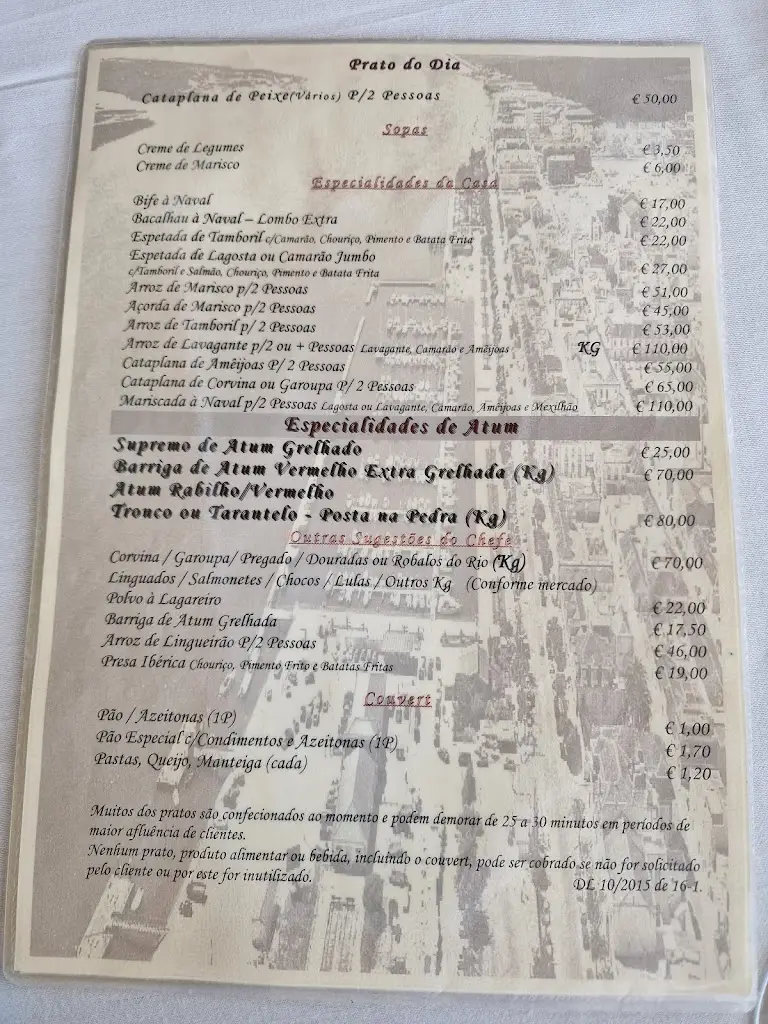 Menu_Restaurante da Associação Naval do Guadiana_Vila Real de Santo António_imagen_3