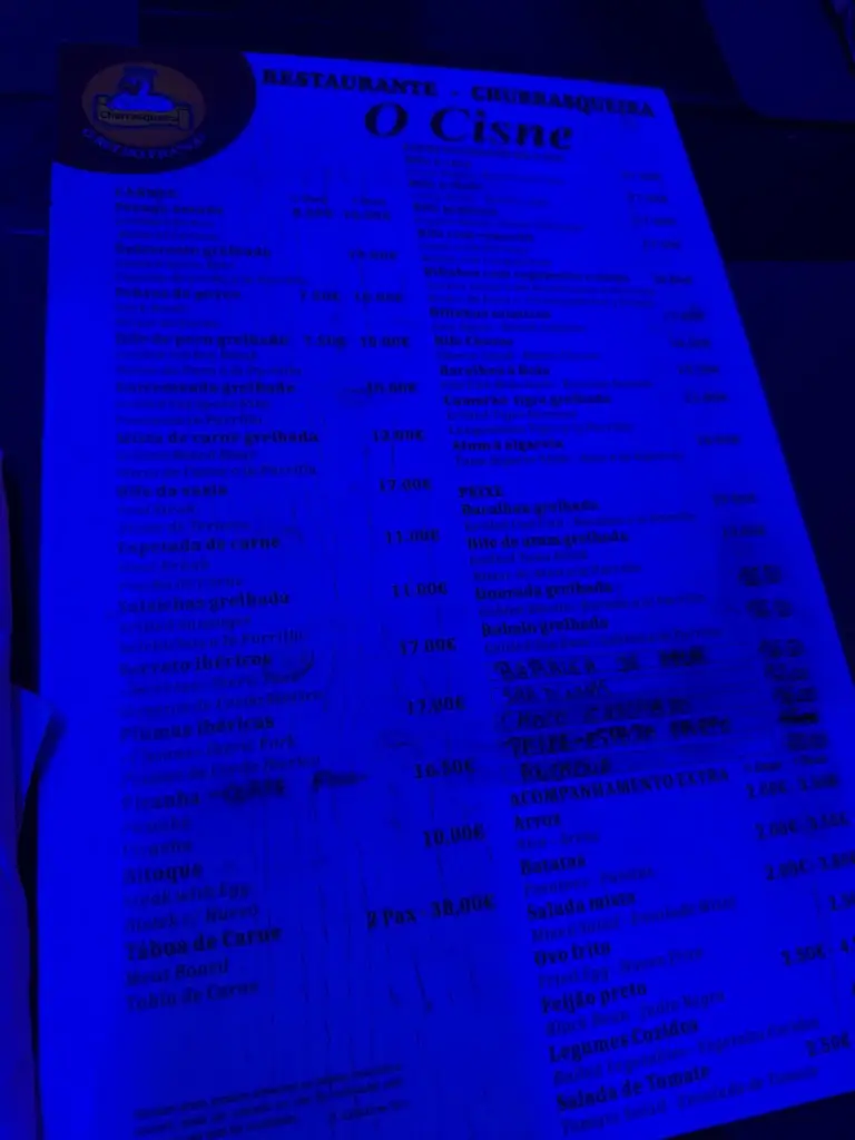 Menu_Restaurante O Cisne_Vila Real de Santo António_immagine_4