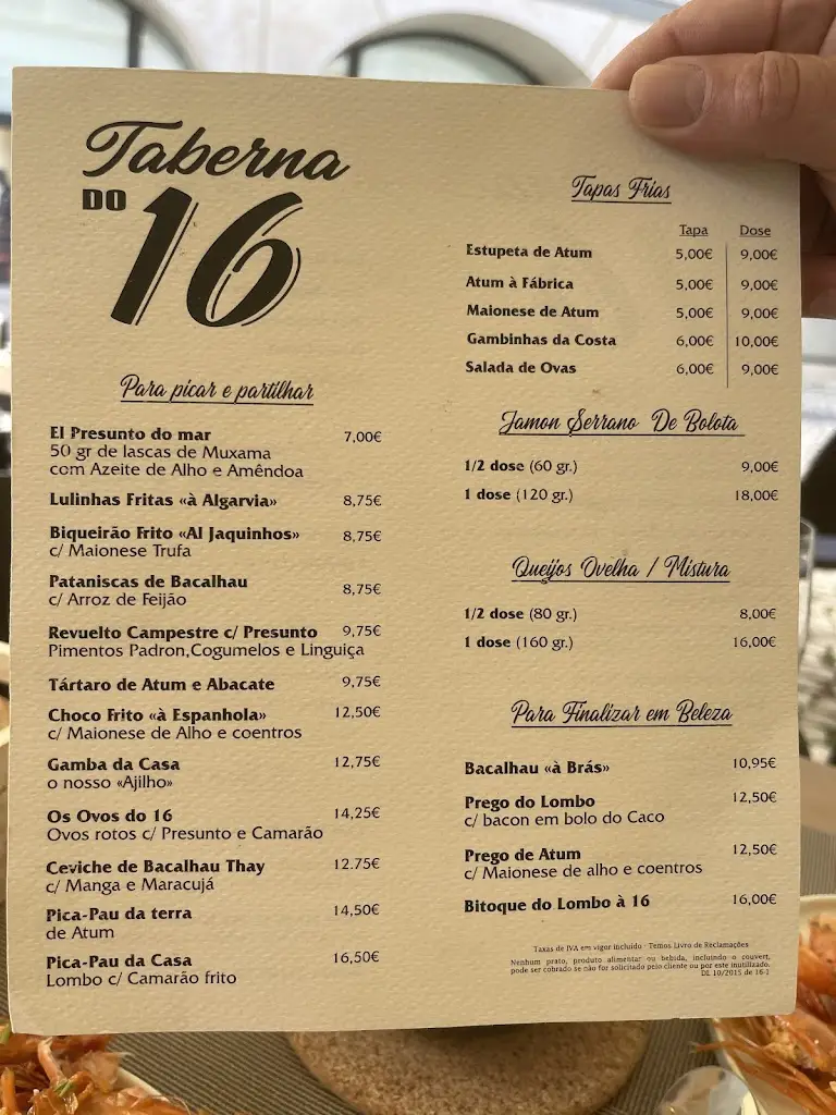 Menu_Taberna do 16_Vila Real de Santo António_imagen_1