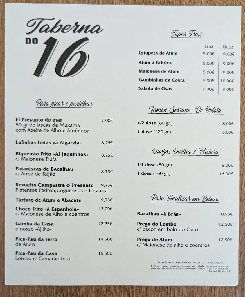 Menu_Taberna do 16_Vila Real de Santo António_imagen_3