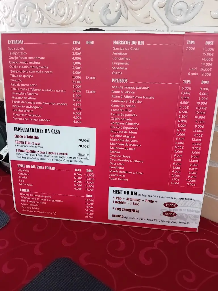 Menu_Taberna Point of Borges_Vila Real de Santo António_immagine_2