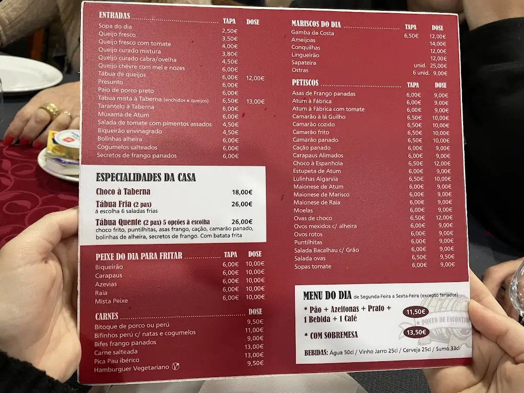 Menu_Taberna Point of Borges_Vila Real de Santo António_immagine_4