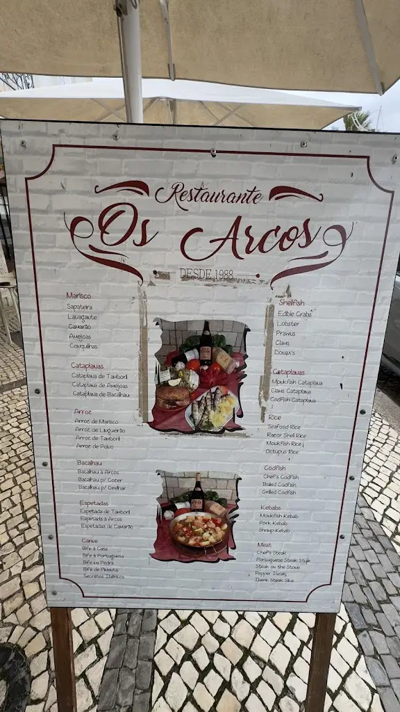 Menu_Os Arcos_Vila Real de Santo António_immagine_3