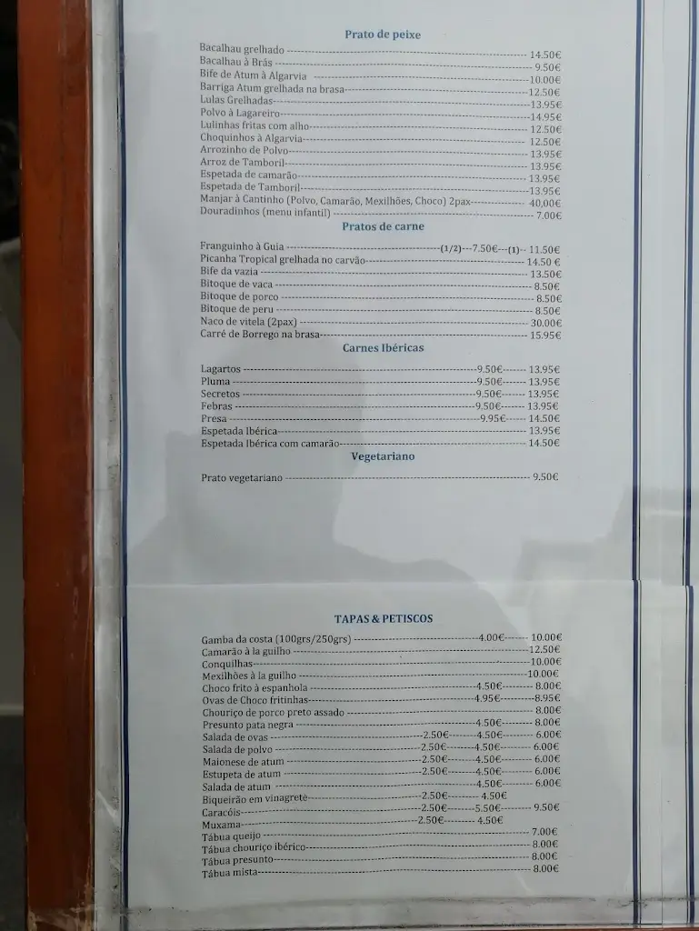 Menu_Cantinho Do Marquês_Vila Real de Santo António_imagen_3