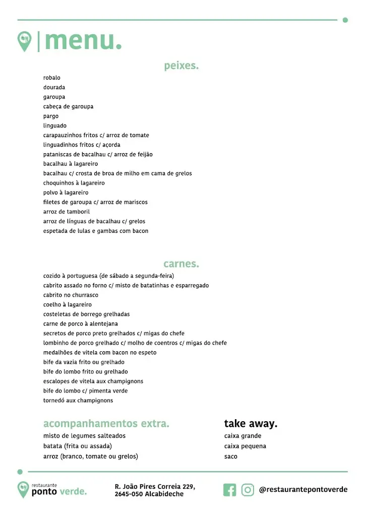 Menu_Ponto Verde_Alcabideche_immagine_1