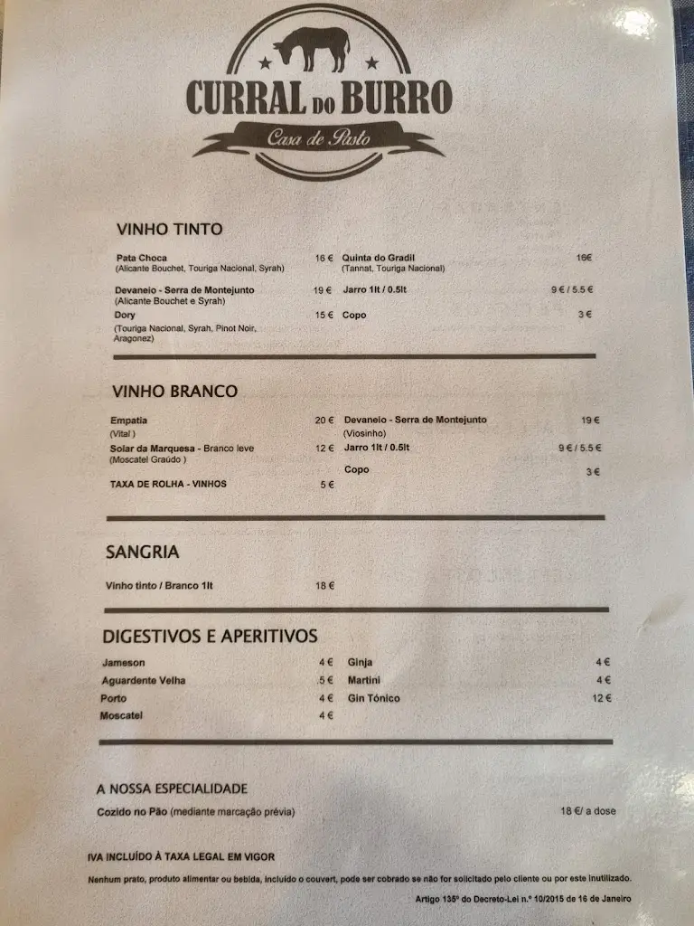 Menu_Curral do Burro_Aldeia Galega da Merceana_immagine_1