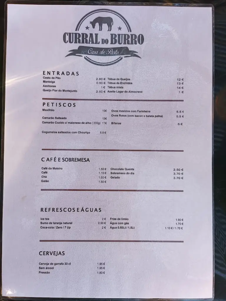 Menu_Curral do Burro_Aldeia Galega da Merceana_immagine_2