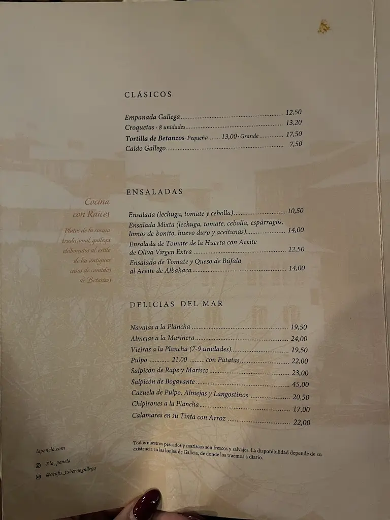 Menu_Aura Vinea_Aldeia Galega da Merceana_immagine_1