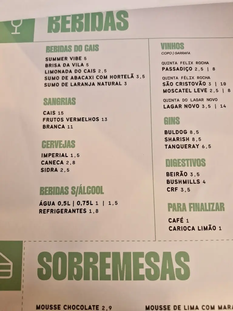 Menu_Cais do Rio Alenquer_Aldeia Gavinha_image_3