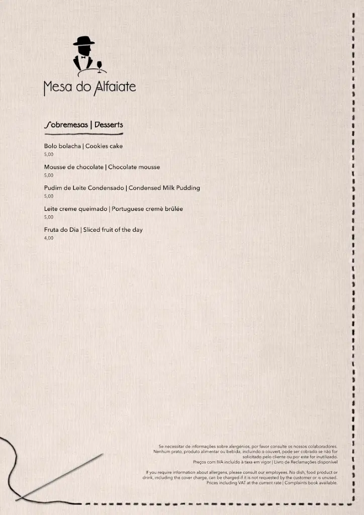 Menu_Mesa do Alfaiate_Alfaiates_imagen_1