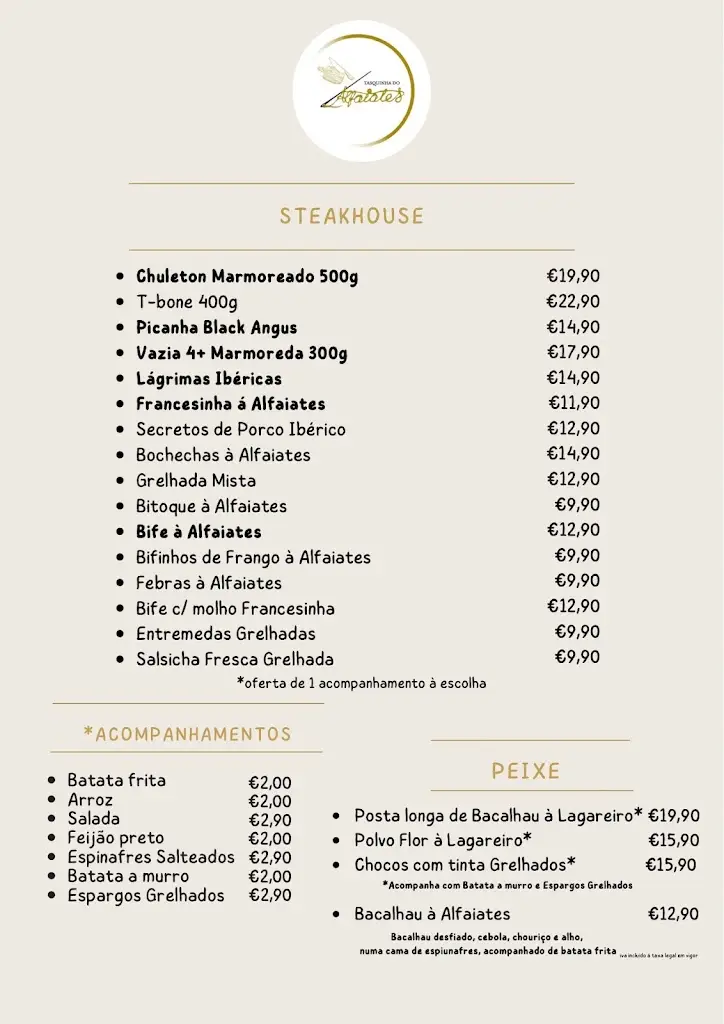 Menu_Tasquinha do Alfaiates_Alfaiates_immagine_4