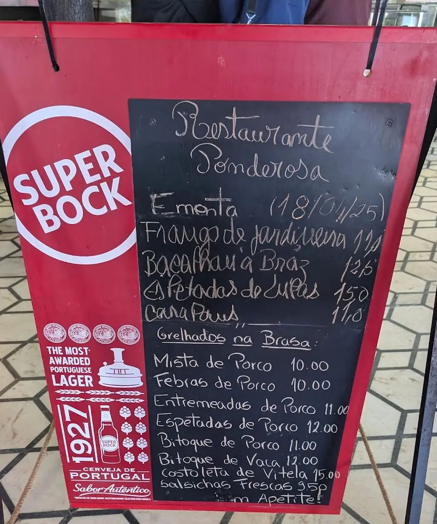 Menu_Ponderosa Restaurante_Alcoentre_immagine_1