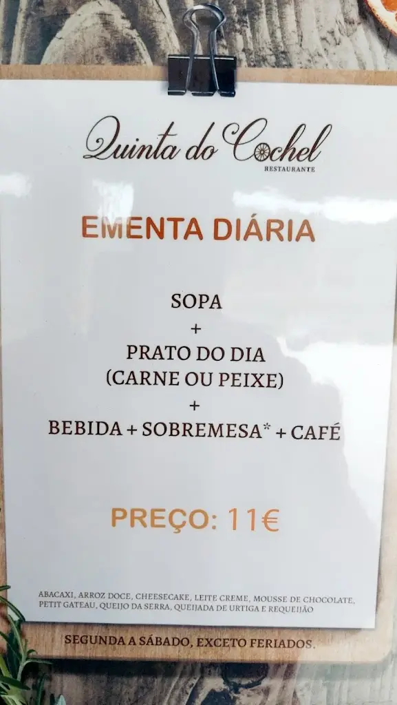 Menu_Quinta do Cochel_Algodres_imagen_2
