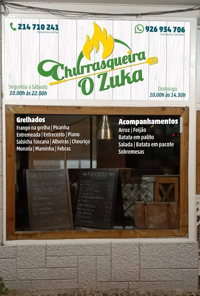 Menu_Churrasqueira O Zuka - Take Away - Alfragide_Alfragide_image_2