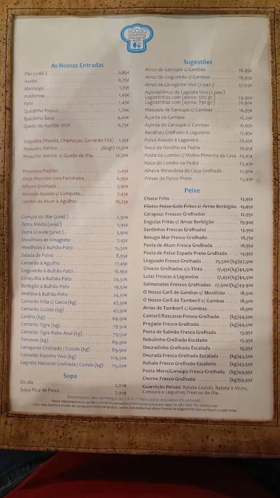 Menu_Brasa de Sassoeiros_Algés_image_3
