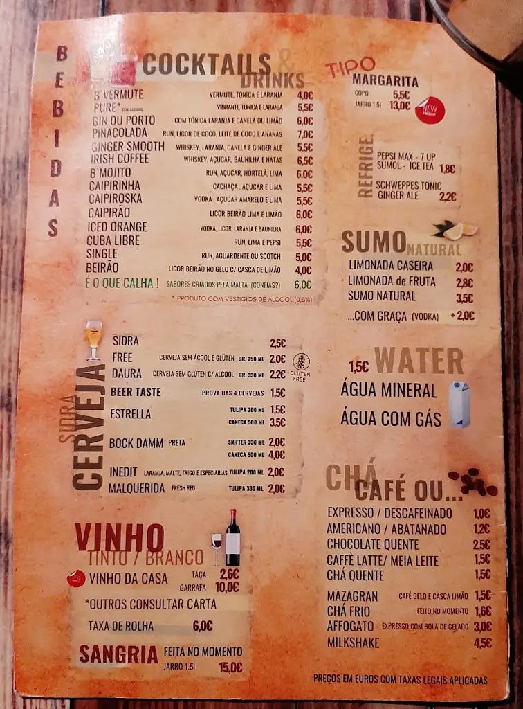 Menu_Tasquinha Italiana_Algés_imagen_3