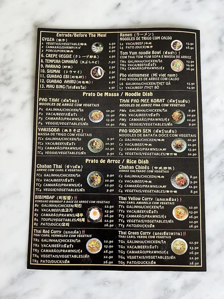 Menu_Soya Noodle Bar Algés_Algés_immagine_2