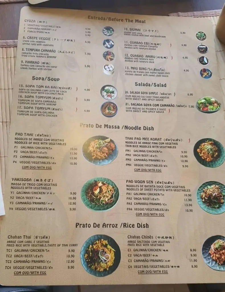 Menu_Soya Noodle Bar Algés_Algés_immagine_3