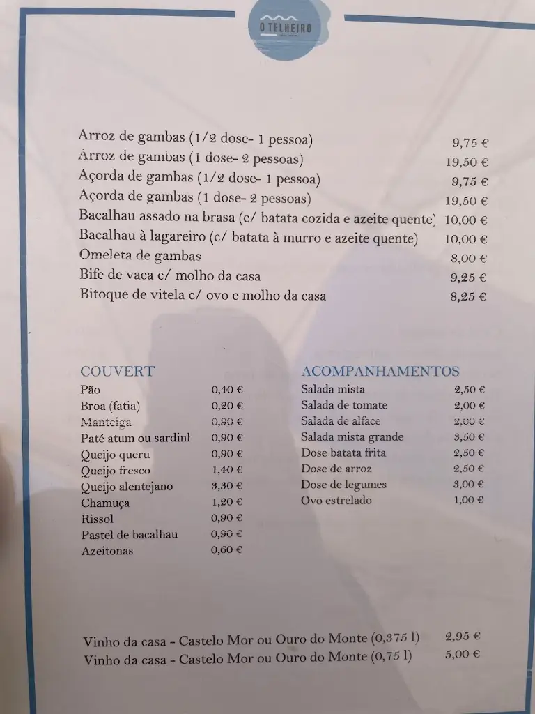 Menu_O Telheiro_Algés_imagen_3