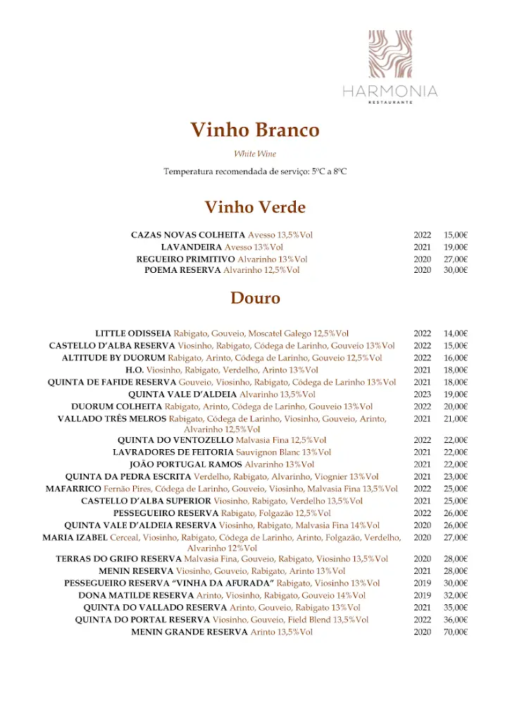 Menu_Restaurante Harmonia_Alto do Pina_immagine_1