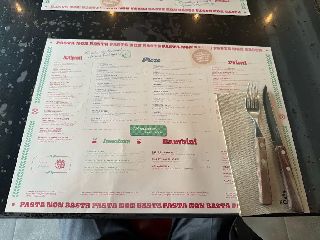 Menu_Pasta Non Basta_Alvalade_immagine_3