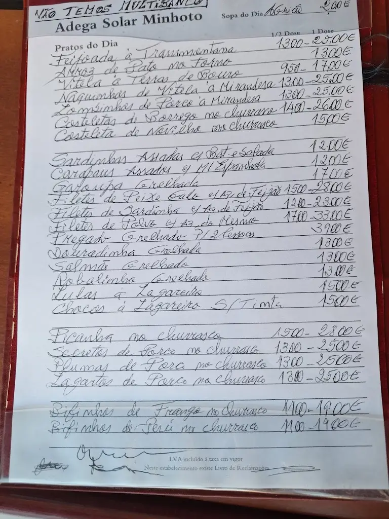 Menu_Adega Solar Minhoto_Alvalade_immagine_3