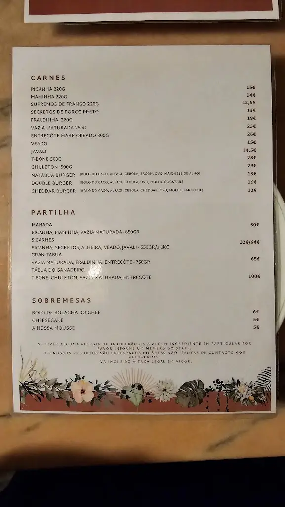 Menu_Natábua_Alvalade_immagine_3