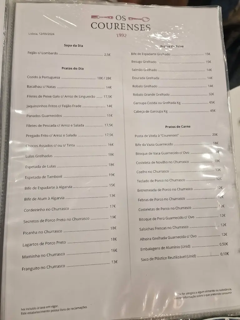 Menu_Os Courenses_Alvalade_immagine_2