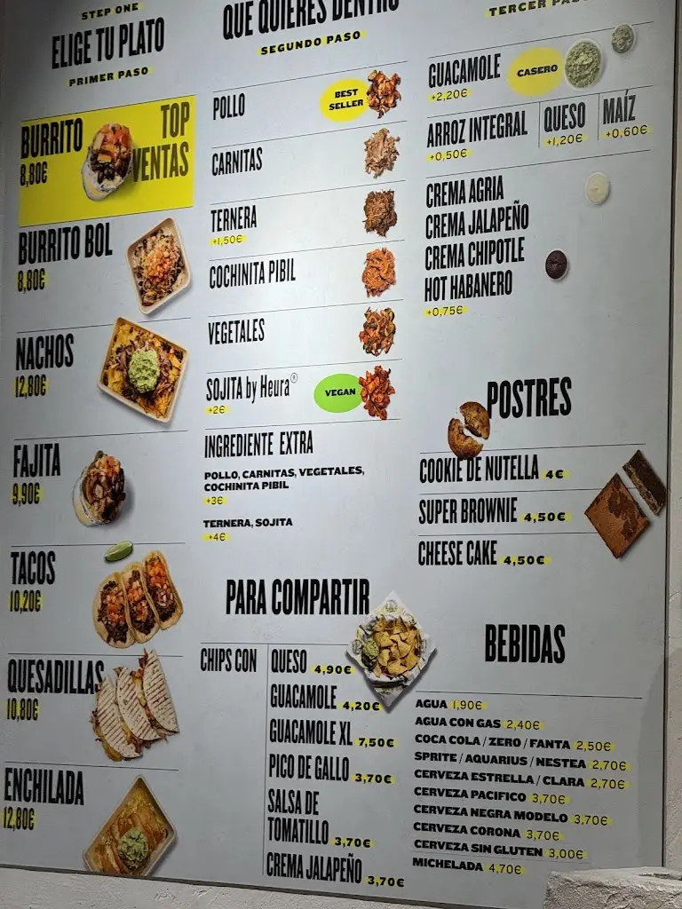 Menu_The Therapist Alvalade_Alvalade_imagen_1