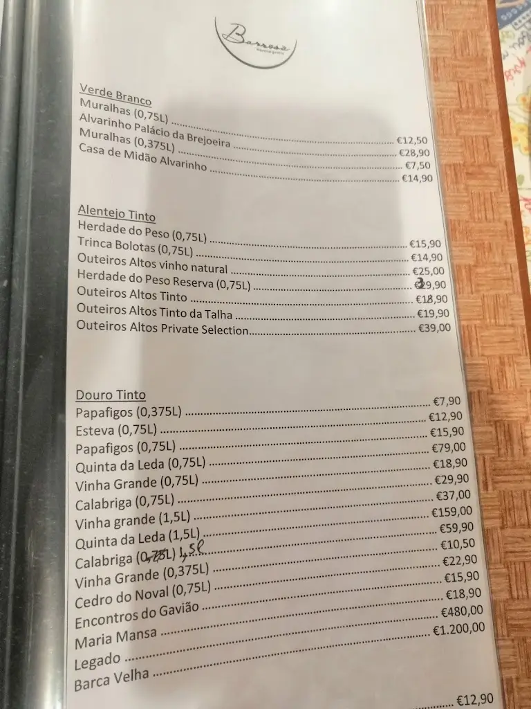 Menu_Barrosã_Alvalade_immagine_1