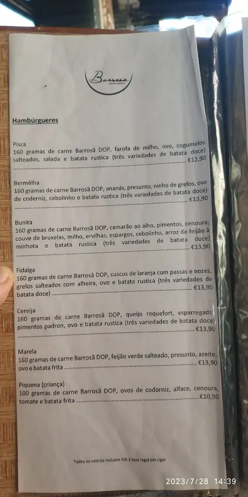 Menu_Barrosã_Alvalade_immagine_2