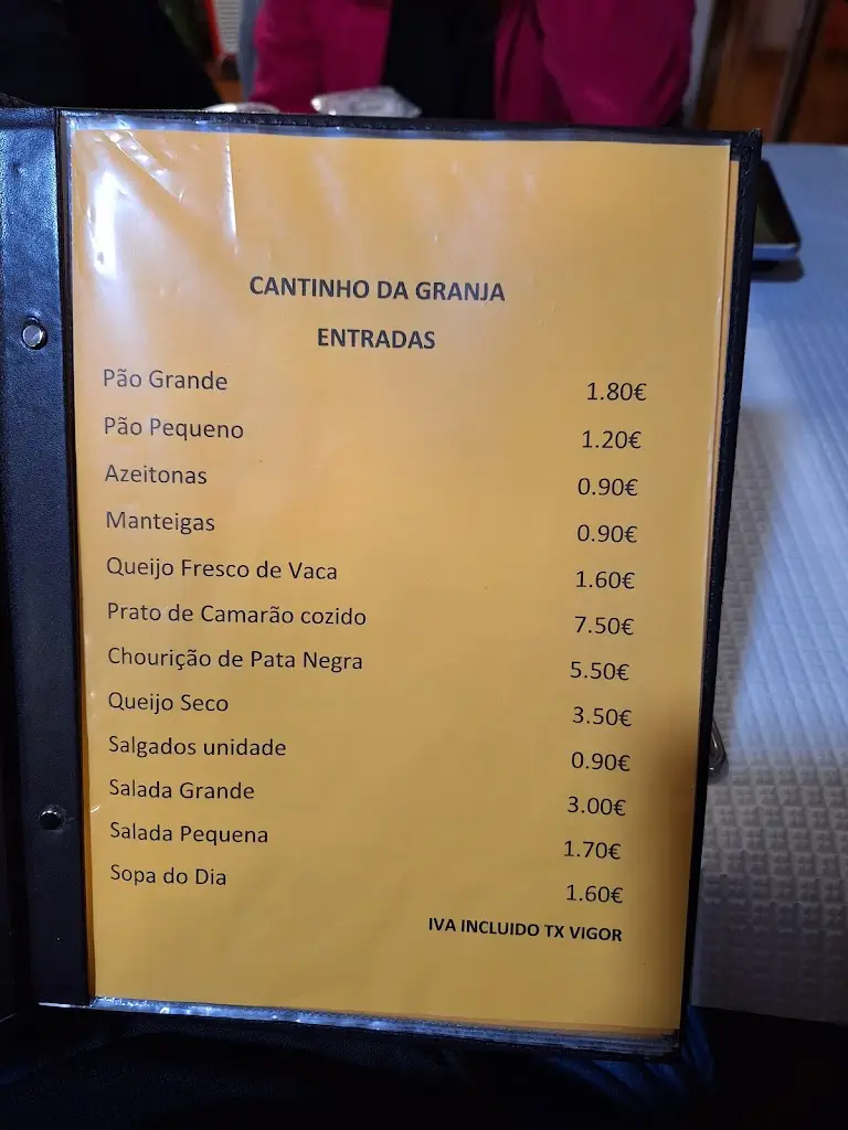 Menu_Cantinho Da Granja_Arruda Dos Vinhos_immagine_2