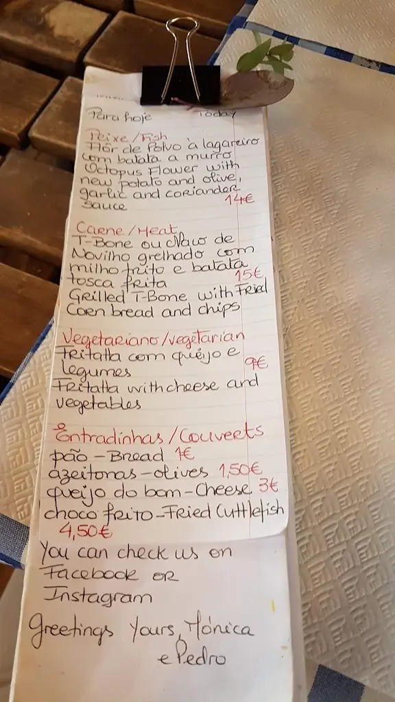 Menu_Restaurante Mercearia do Prato_Arruda Dos Vinhos_immagine_2