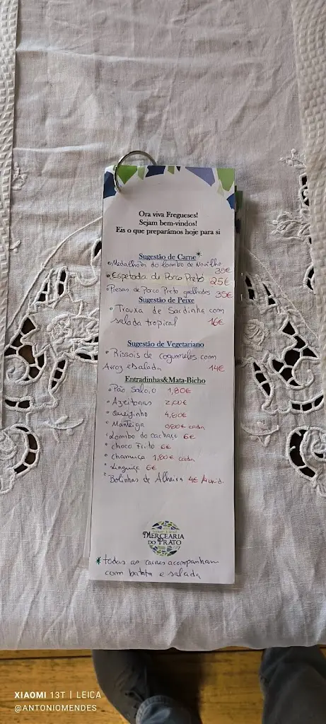 Menu_Restaurante Mercearia do Prato_Arruda Dos Vinhos_immagine_3