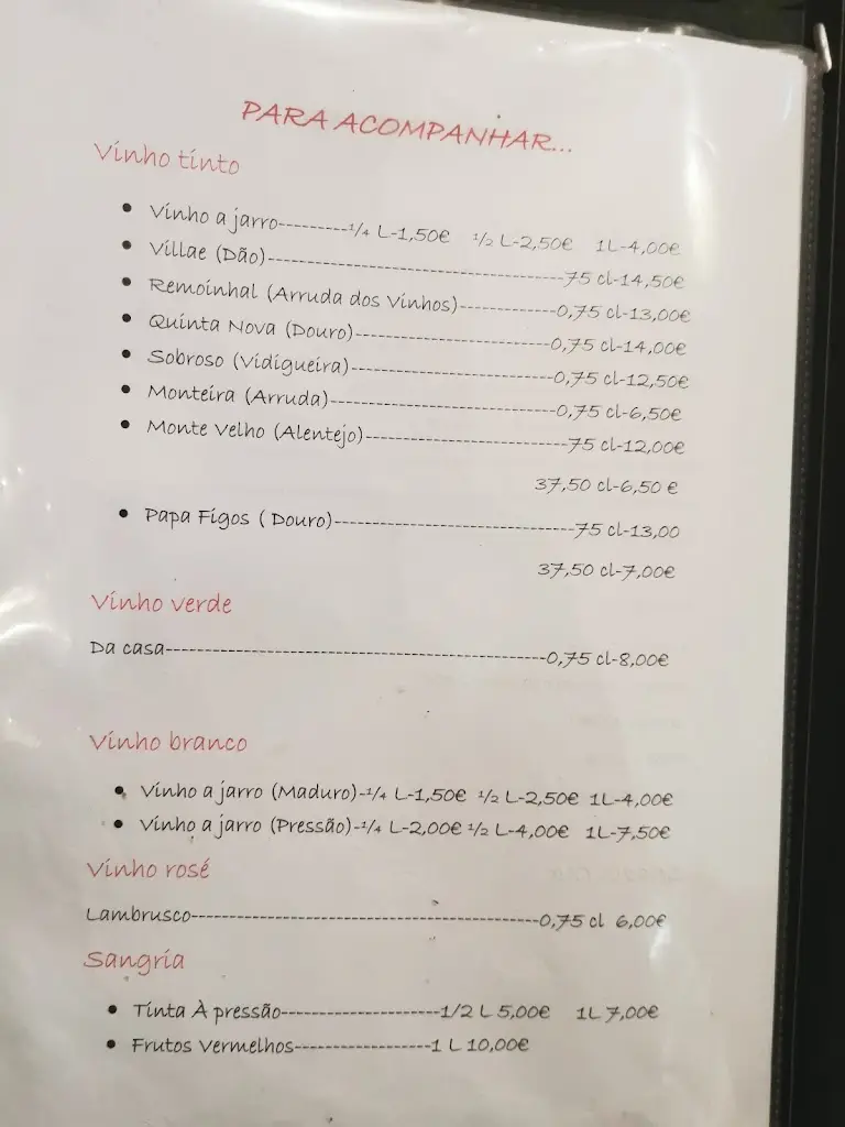 Menu_Restaurante Os Temperos do Rancho_Arruda Dos Vinhos_immagine_2