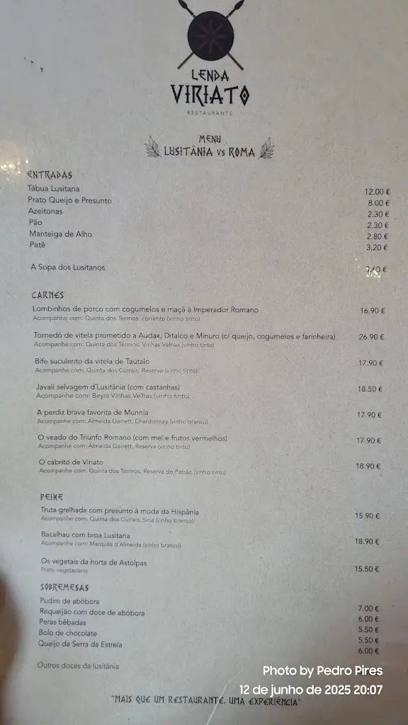 Menu_Lenda Viriato_Alvoco da Serra_immagine_1